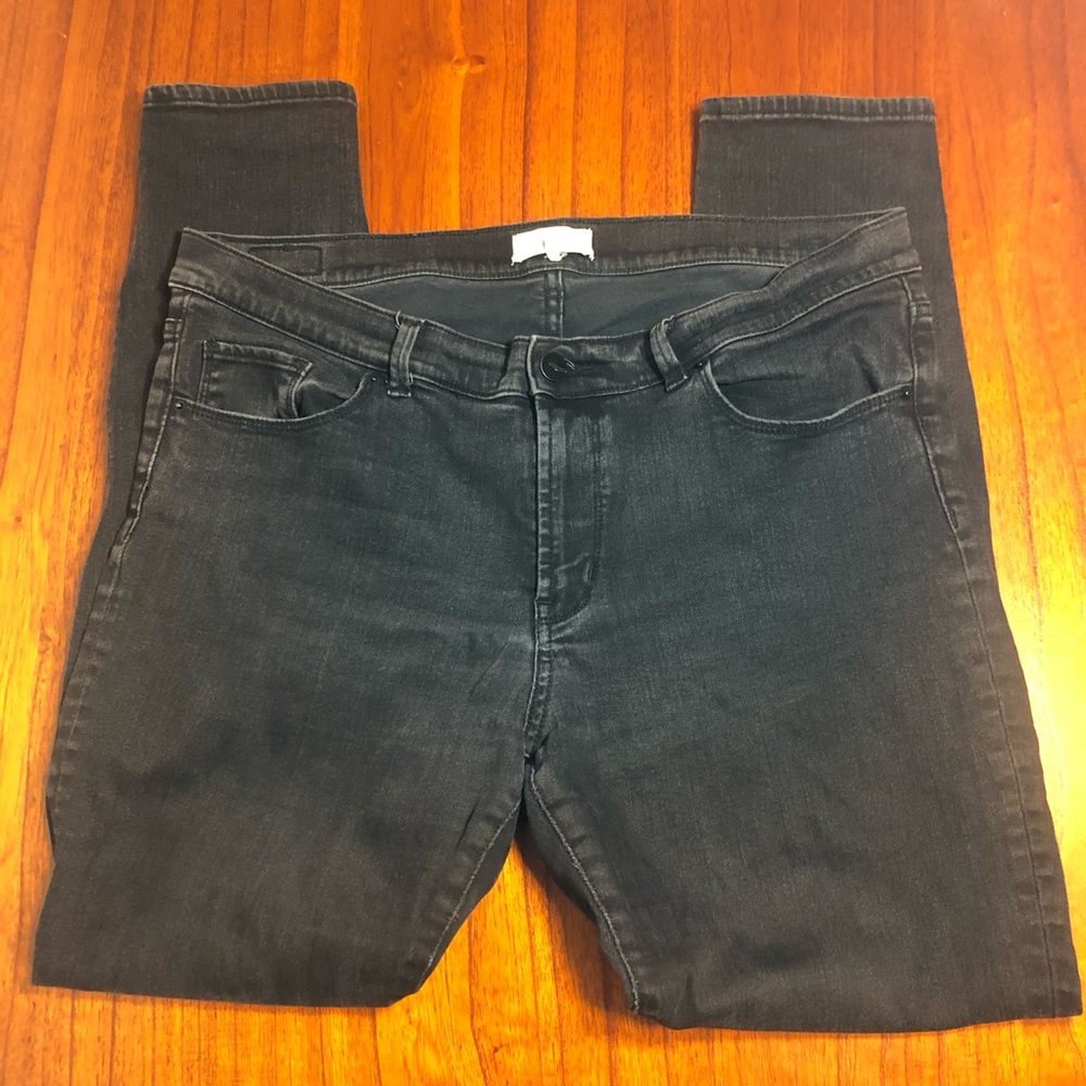 Halogen mid-rise skinny jeans